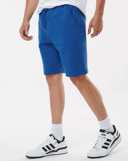 Independent Trading Co. Midweight Fleece Shorts IND20SRT #colormdl_Royal