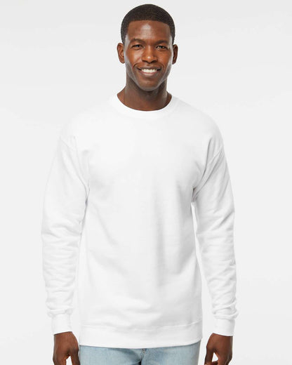 Hanes Unisex Perfect Sweats Crewneck Sweatshirt RS160 #colormdl_White