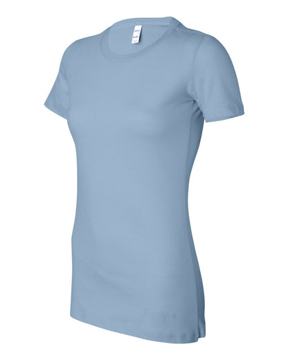 BELLA + CANVAS Women's Slim Fit Tee 6004 #color_Baby Blue