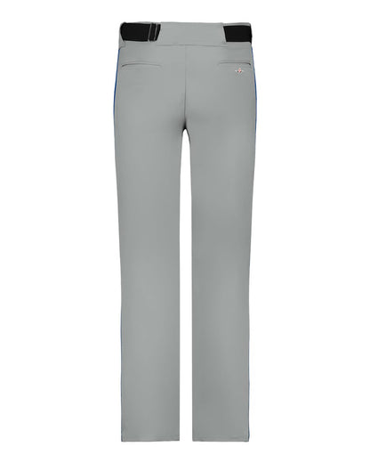 Alleson Athletic Youth Baseball Pants With Braid 605WLBY #color_Grey/ Royal