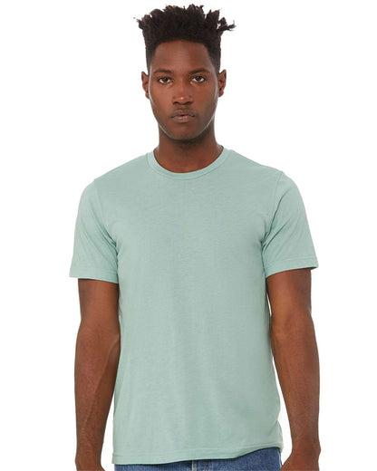 BELLA + CANVAS Triblend Tee 3413 #colormdl_Dusty Blue Triblend