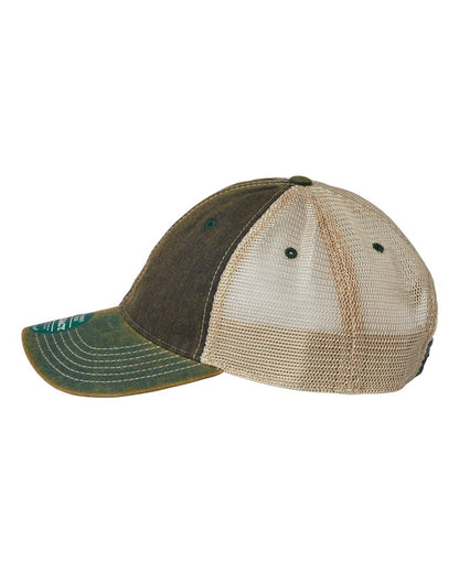 LEGACY Old Favorite Trucker Cap OFA #color_Black/ Green/ Khaki