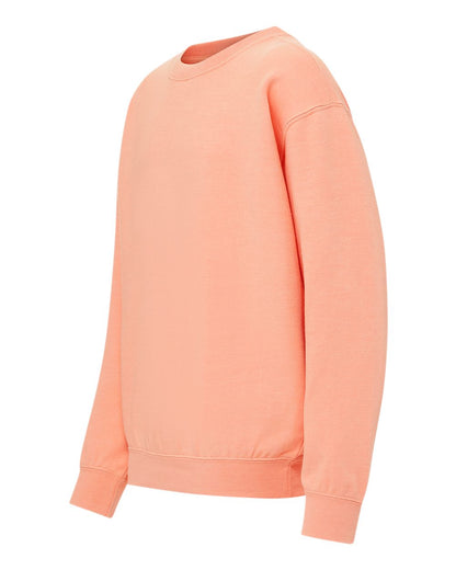 MV Sport Youth Buddy Crewneck Sweatshirt 23154Y #color_Creamsicle