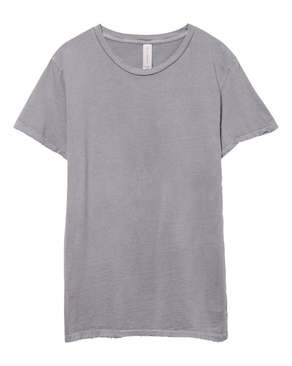Alternative Heritage Garment Dyed Distressed Tee 4850 #color_Grey Pigment