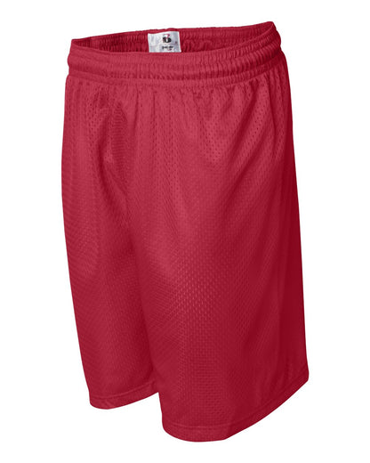 Badger Pro Mesh 7" Shorts 7207 #color_Red