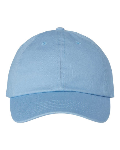 Valucap Bio-Washed Classic Dad Hat VC300A #color_Sky Blue