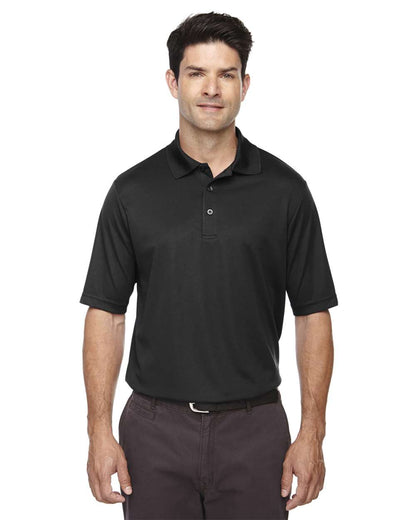 CORE365 Men's Tall Origin Performance Piqué Polo 88181T #colormdl_Black