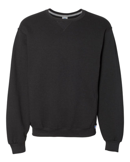 Russell Athletic Unisex Dri Power® Crewneck Sweatshirt 698HBM #color_Black