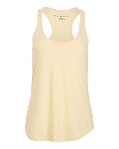 Boxercraft Women's Essential Racerback Tank Top BW2502 #color_Daffodil