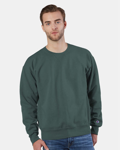 Champion Unisex Garment-Dyed Crewneck Sweatshirt CD400 Champion Unisex Garment-Dyed Crewneck Sweatshirt CD400
