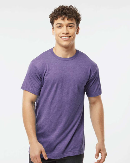 Tultex Men's Fine Jersey T-Shirt 202 #colormdl_Heather Purple