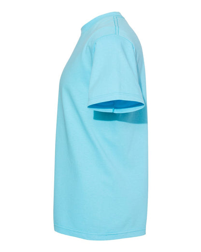 American Apparel Heavyweight Cotton Tee 1301 #color_Pacific Blue