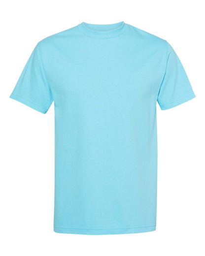American Apparel Heavyweight Cotton Tee 1301 #color_Pacific Blue