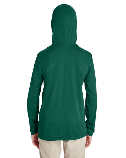 Team 365 Youth Zone Performance Hooded T-Shirt TT41Y #colormdl_Sport Forest