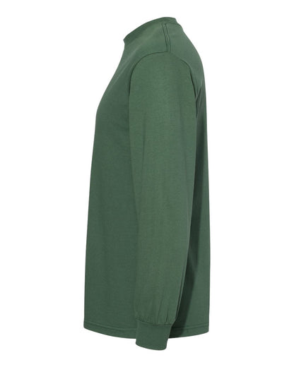 American Apparel Heavyweight Cotton Long Sleeve Tee 1304 #color_Forest