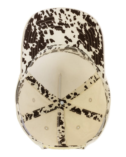 Infinity Her Women's Washed 5-Panel Rope Cap MAYA #color_Vanilla/ Longhorn