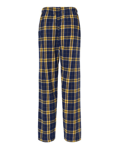 Boxercraft Harley Flannel Pants BM6624 #color_Navy/ Gold