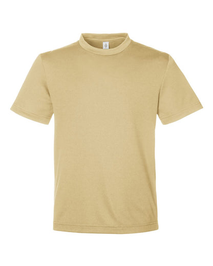 Team 365 Youth Zone Performance Mesh T-Shirt TT15Y #color_Sport Vegas Gold