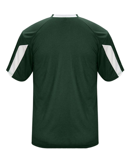 Badger Men's Striker T-Shirt 4176 #color_Forest/ White