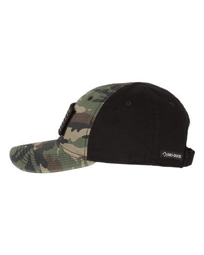 DRI DUCK Tactical Cap 3353 #color_Green Camo/ Black