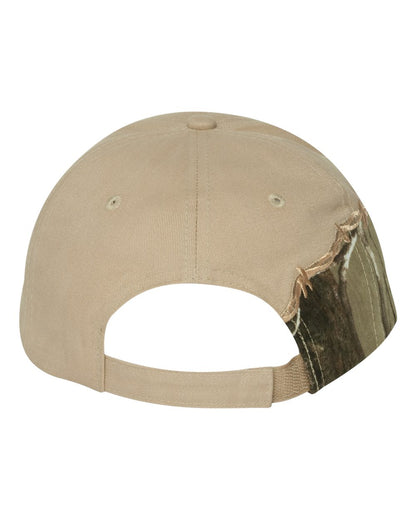 Kati Licensed Camo with Barbed Wire Embroidery Cap LC4BW #color_AP/ Tan