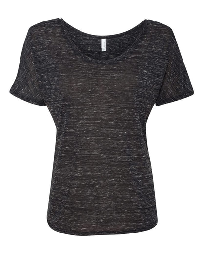 BELLA + CANVAS Women’s Slouchy Tee 8816 #color_Black Marble