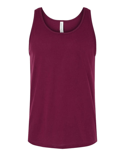 BELLA + CANVAS Jersey Tank 3480 #color_Maroon