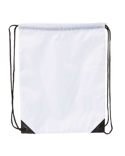 Liberty Bags Value Drawstring Backpack 8886 #color_White