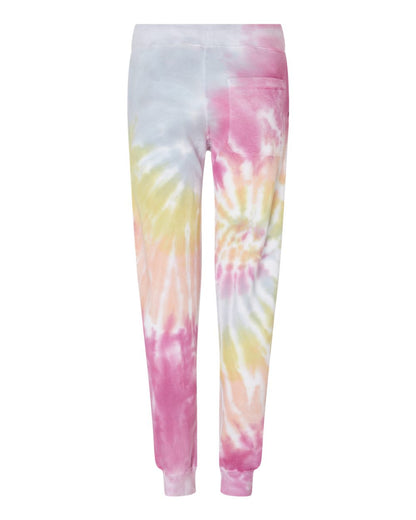 Colortone Tie-Dyed Joggers 8999 #color_Desert Rose