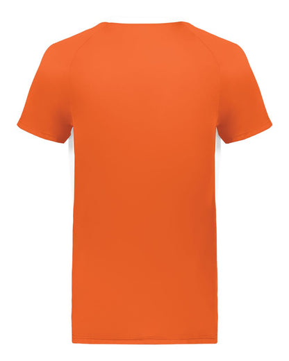 Augusta Sportswear Unisex Octane Soccer Jersey 322240 #color_Orange/ White