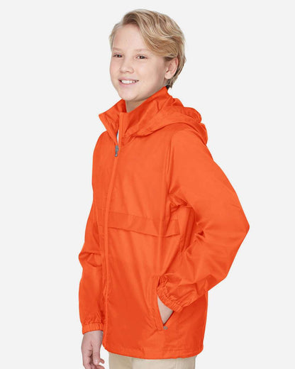 Team 365 Youth Zone Protect Lightweight Jacket TT73Y #colormdl_Sport Orange