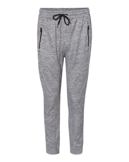 Burnside Men's Performance Fleece Joggers 8801 #color_Heather Grey