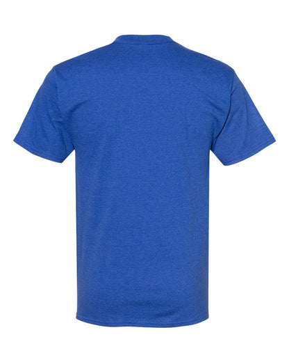 Hanes Beefy-T® T-Shirt 5180 #color_Heather Blue