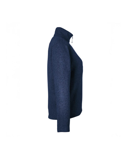 Marmot Women's Drop Line Half-Zip Jacket M16248 #color_Arctic Navy Heather