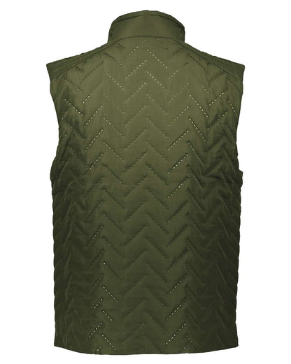 Holloway Men's Repreve® Eco Quilted Vest 229513 #color_Olive