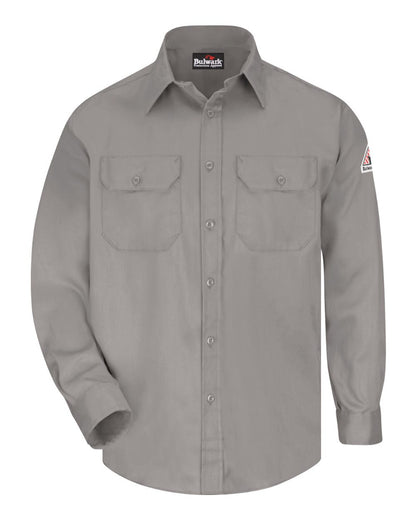 Bulwark Men's Uniform Shirt SLU8 #color_Grey