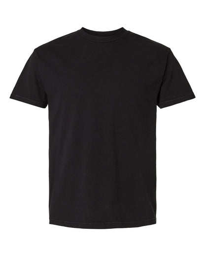 American Apparel Unisex Garment-Dyed Heavyweight Cotton Tee 1301GD #color_True Black