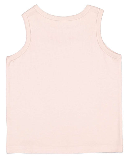 Rabbit Skins Toddler Fine Jersey Tank 3323 #color_Blush