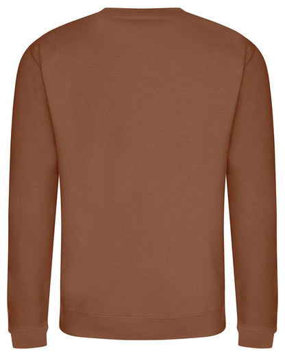 AWDis Unisex College Crewneck Sweatshirt JHA030 #color_Caramel Toffee