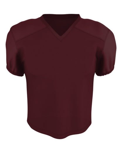 Alleson Athletic Youth Pro Game Football Jersey 751Y #color_Maroon