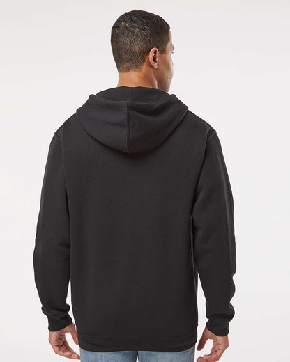 LAT Unisex Elevated Fleece Hoodie Sweatshirt 6926 #colormdl_Black