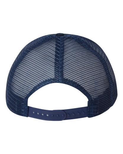 Valucap Mesh-Back Twill Trucker Cap VC400 #color_Navy
