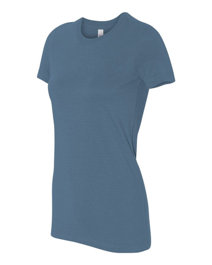 BELLA + CANVAS Women's Slim Fit Tee 6004 #color_Steel Blue