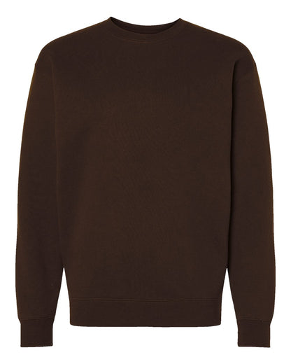 Independent Trading Co. Heavyweight Crewneck Sweatshirt IND3000 #color_Brown