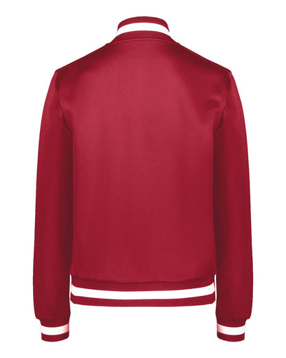 Holloway Women's V-Street Full-Zip Jacket 223747 #color_Scarlet/ White