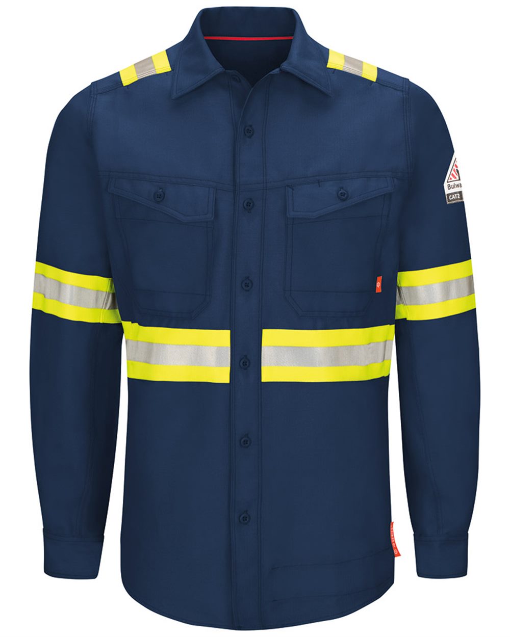 Bulwark iQ Series® Endurance Enhanced Visibility Work Shirt - Tall Sizes QS40ET