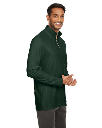 CORE365 Men's Fusion ChromaSoft™ Pique Quarter-Zip Pullover CE405 #colormdl_Forest