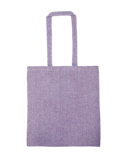 Liberty Bags Lightweight Recycled Canvas Tote Bag with Extended Handle 8505R #color_Heather Purple