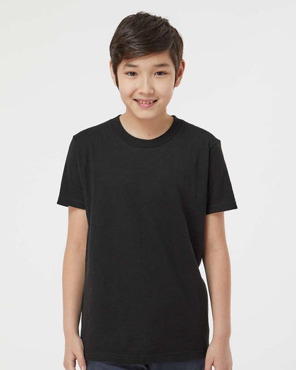 Tultex Youth Fine Jersey T-Shirt 235 #colormdl_Black