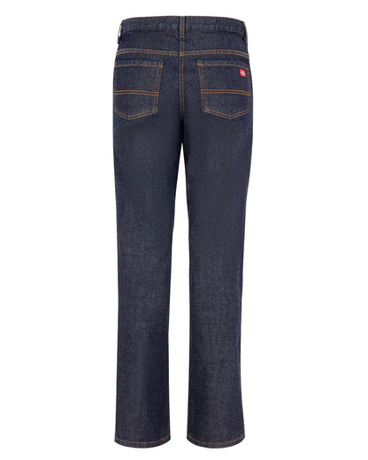 Dickies Women's Industrial 5-Pocket Jeans FD23 #color_Indigo Blue - 34I